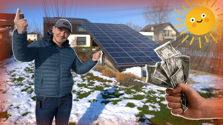 „M-am scos!”: ce a produs și cât a economisit George din fotovoltaice în 2022